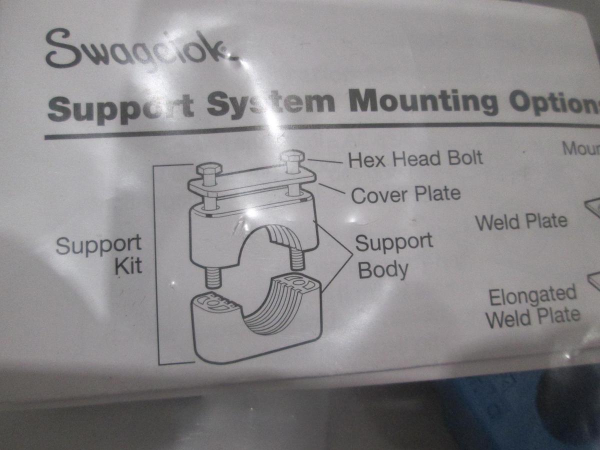 Swagelok, 304-S1-PP-6T, 3/8" Support Kit, New