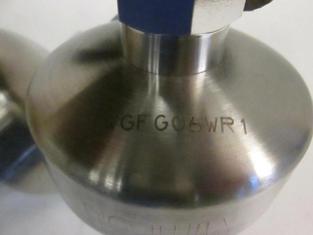 Used Millipore Wafergard Inline Gas Filter WGFG06WR1, MVCR - Lot of 2 Used