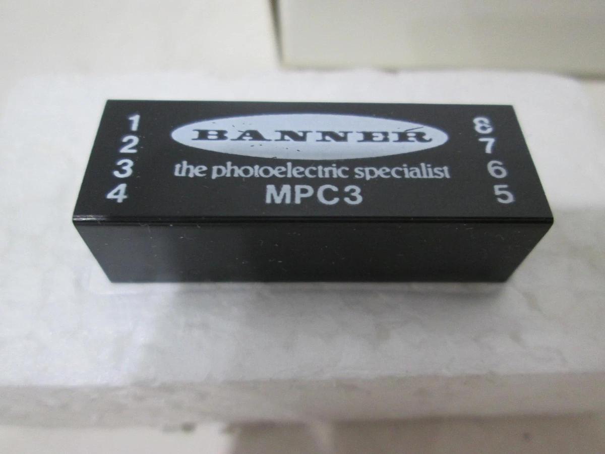 Banner, MPC-3, Photoelectric Modulated Amplifier, New