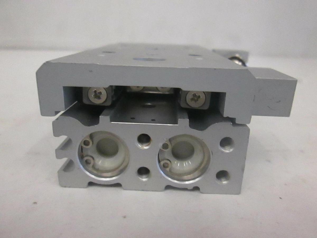 Used SMC, 13-MXS12-30 Air Cylinder Linear Slide Actuator Table, Used