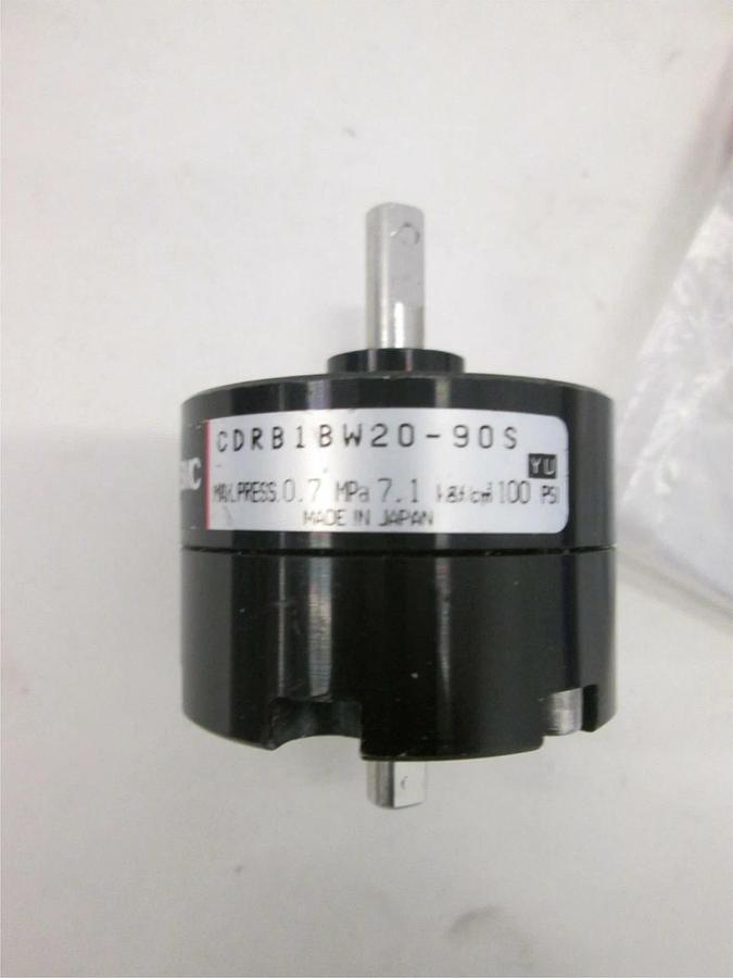 Used SMC, CDRB1BW20-90S, Miniature Rotary Actuator, Used