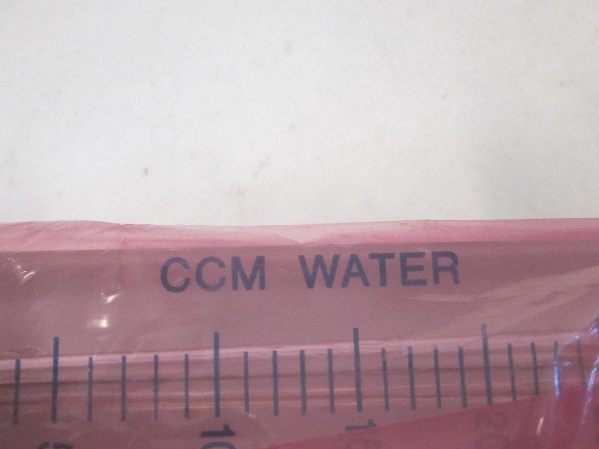 VWR, FR4L54SLVT-NL, Flowmeter, 200-3000CCM for Water, New, Lot of 2