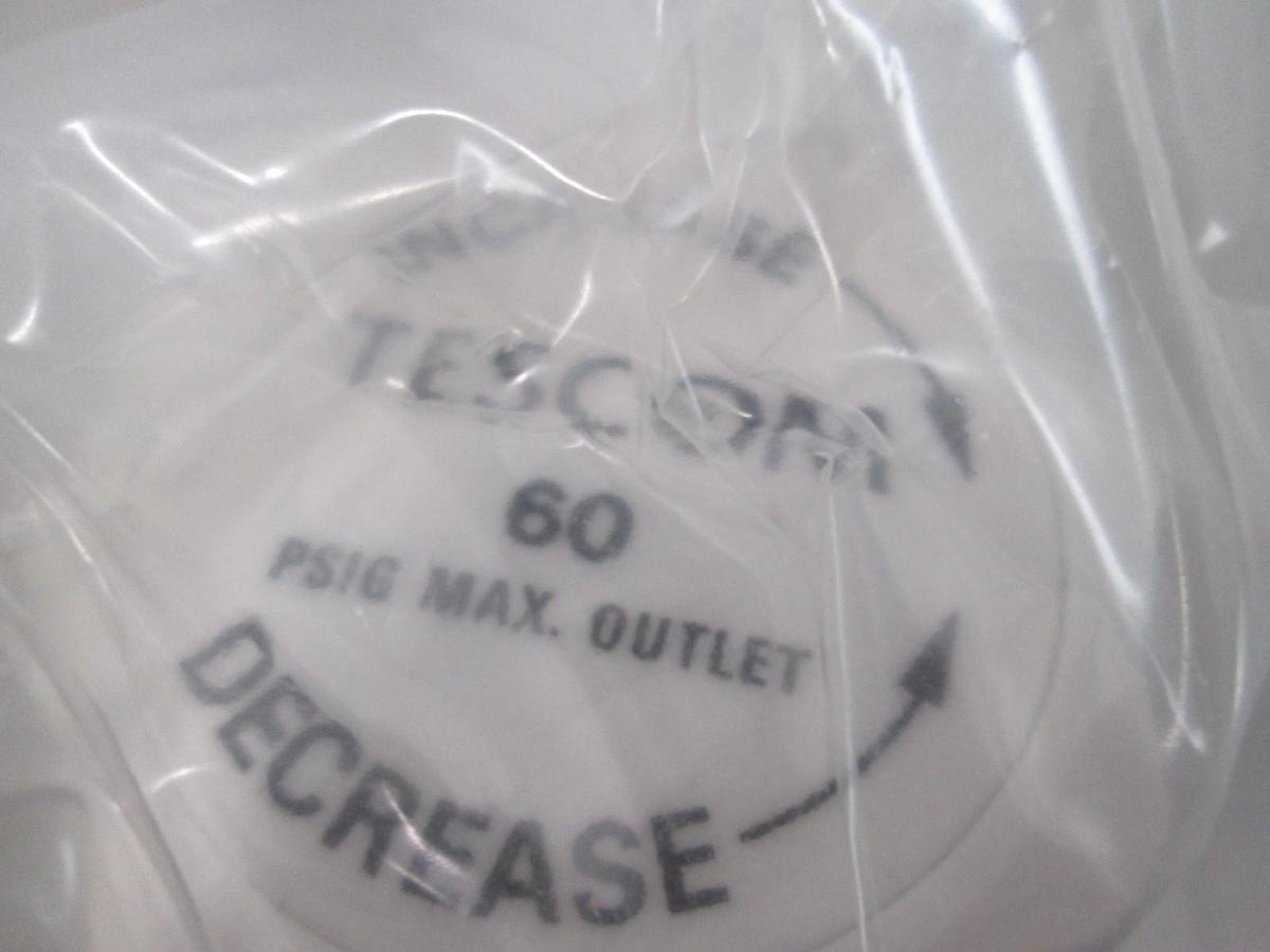 Tescom, 74-24V1KRM20, Pressure Regulator, Max Inlet 600 PSIG, Outlet 60PSIG,New