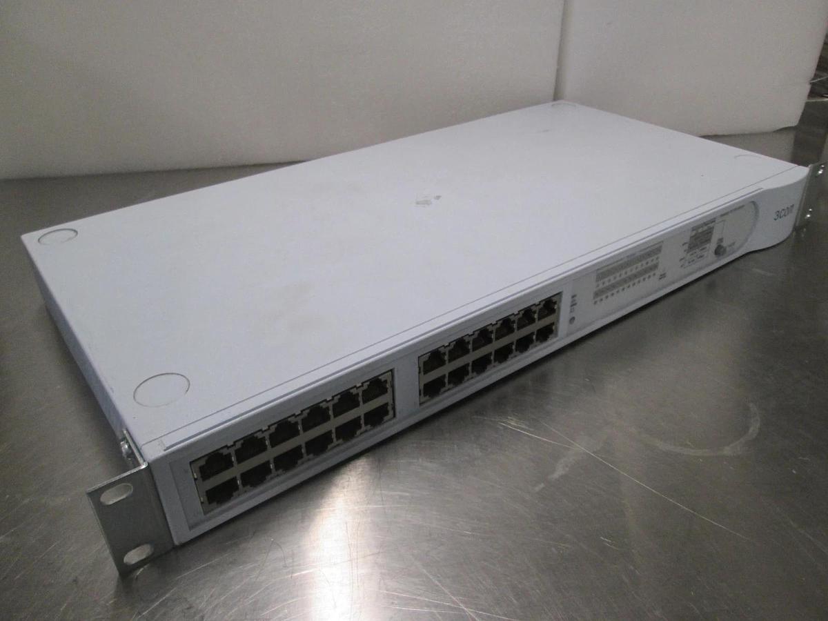 Used 3Com, 24 Port Switch, SuperStack, 3C16465B, Ethernet Switch, Used
