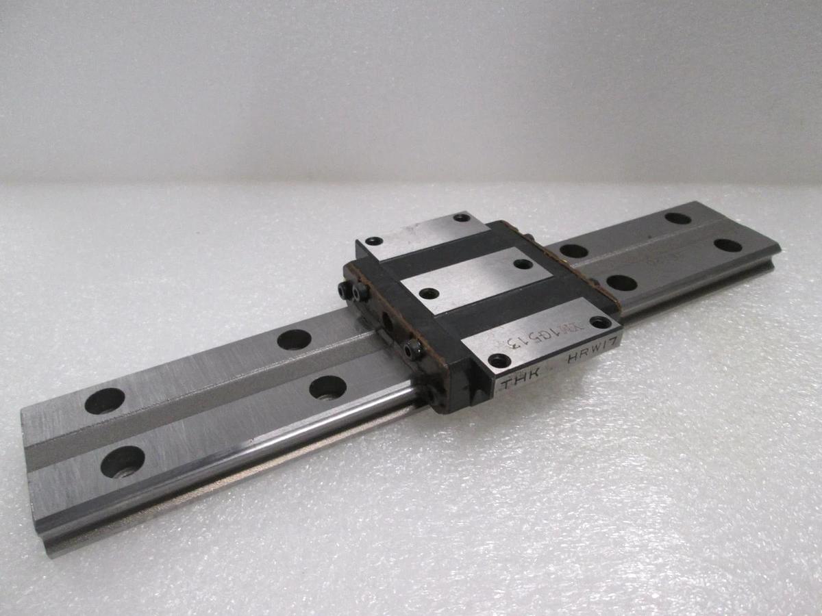 THK, HRW17, Linear Bearing Guide Block w/ Guide Rail, New