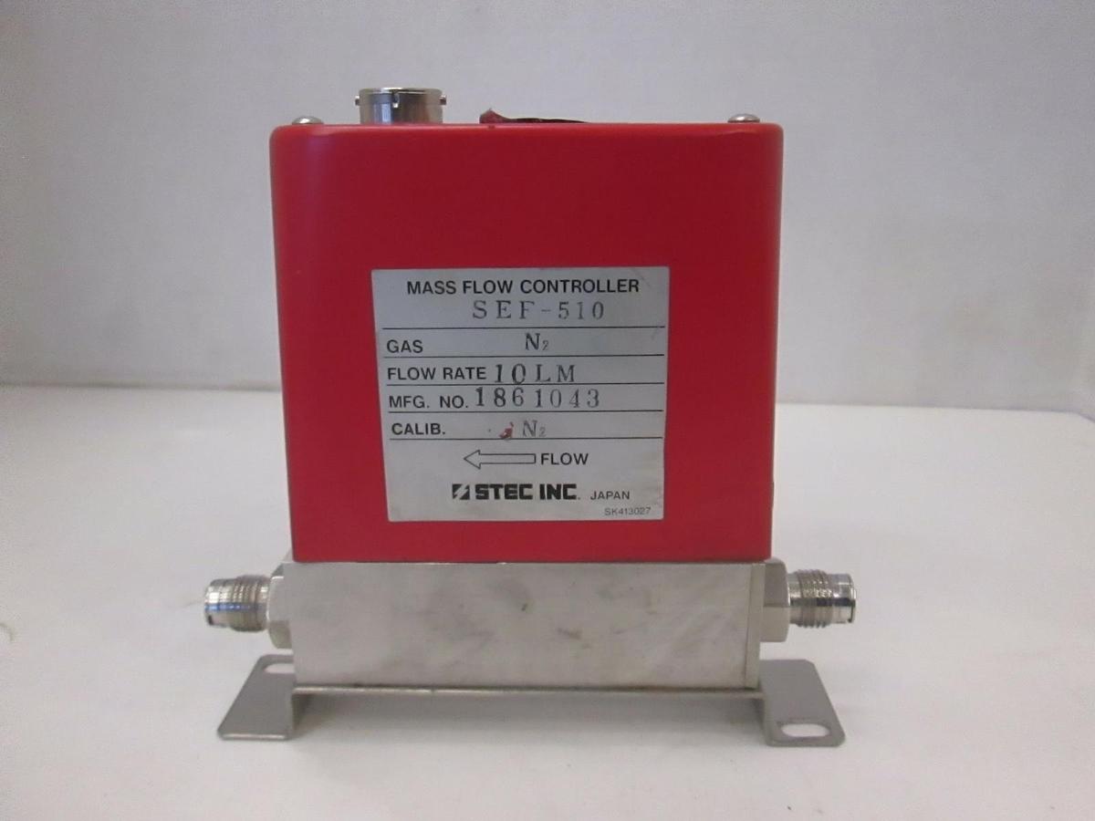 Used Stec, SEF-510, Mass Flow Controller, 10 LM, N2, Used