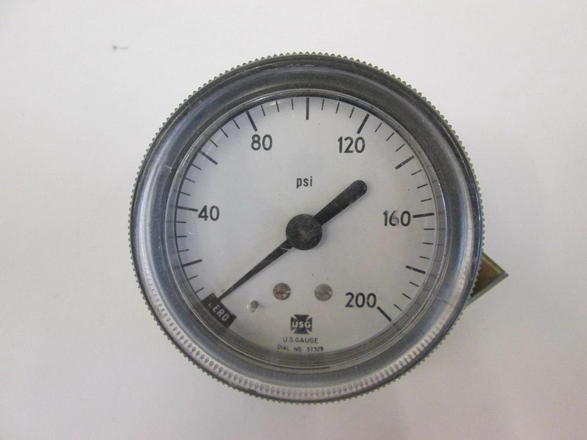 USG Gauge 0-200 psi, Used