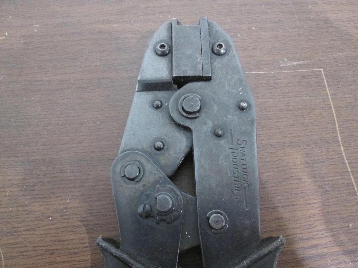 Used Shattuck Industries, 80-3005, Electrical Crimper, Used