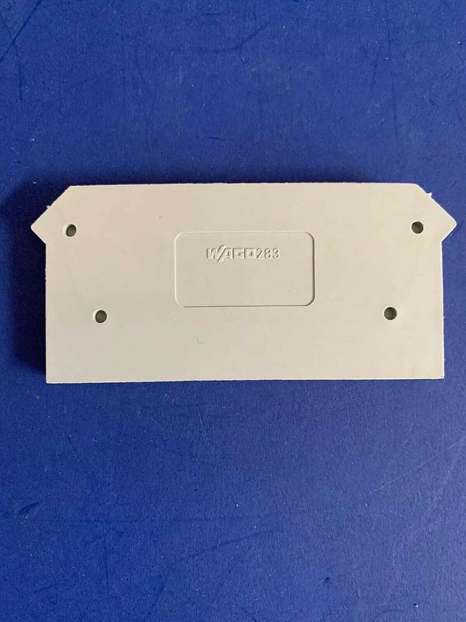 Wago 283-316 Gray End and Intermediate Plate, Lot of 100