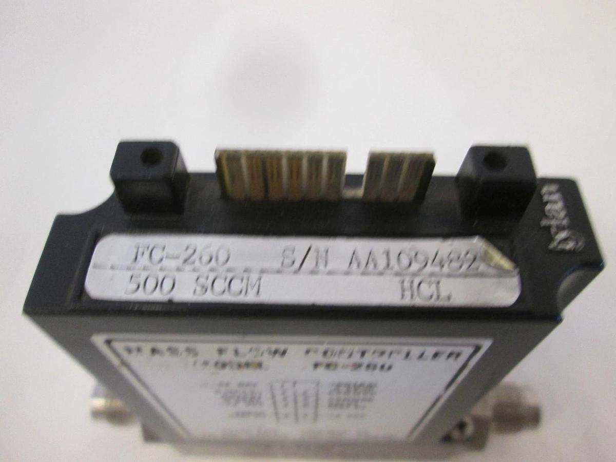 Used Tylan, FC-260, Mass Flow Controller, HCL, 500 SCCM, Used