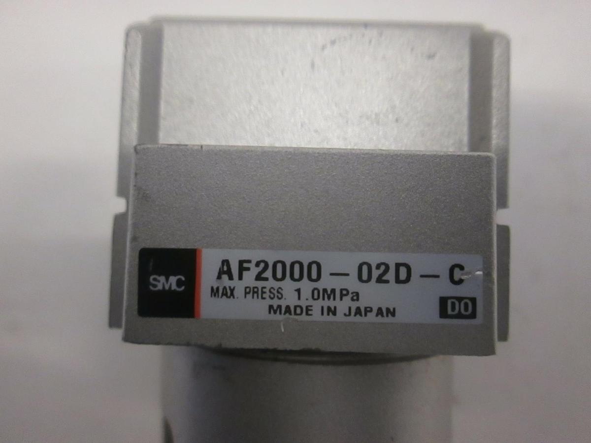 Used SMC, Air Regulator Filter, AF2000-02D-C, Used