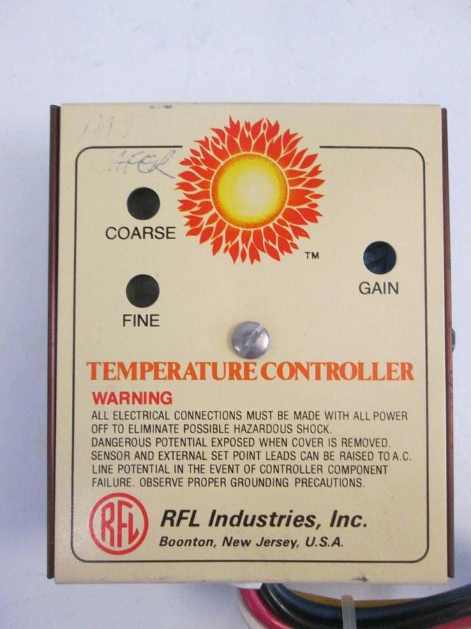Used RFL Industries, 72A Temperature Controller, 115V/230V, Used