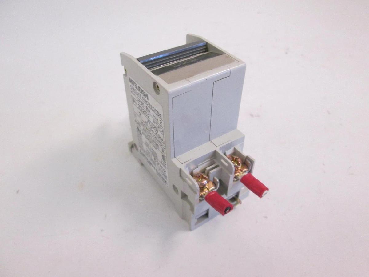 Used Mitsubishi Circuit Protector CP30-BA, 2A, 250VAC/125VDC, 2 Pole, Used