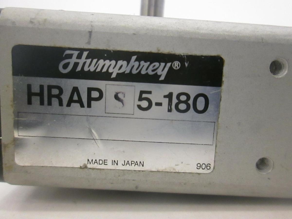 Used Humphrey, Double Rod Rotary Actuator, HRAP-S-5-180, Used