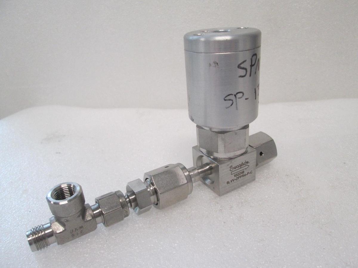 Used Swagelok, 6LVV-DPFR4-P-C, 1/4" FVCR Valve Assy, Used