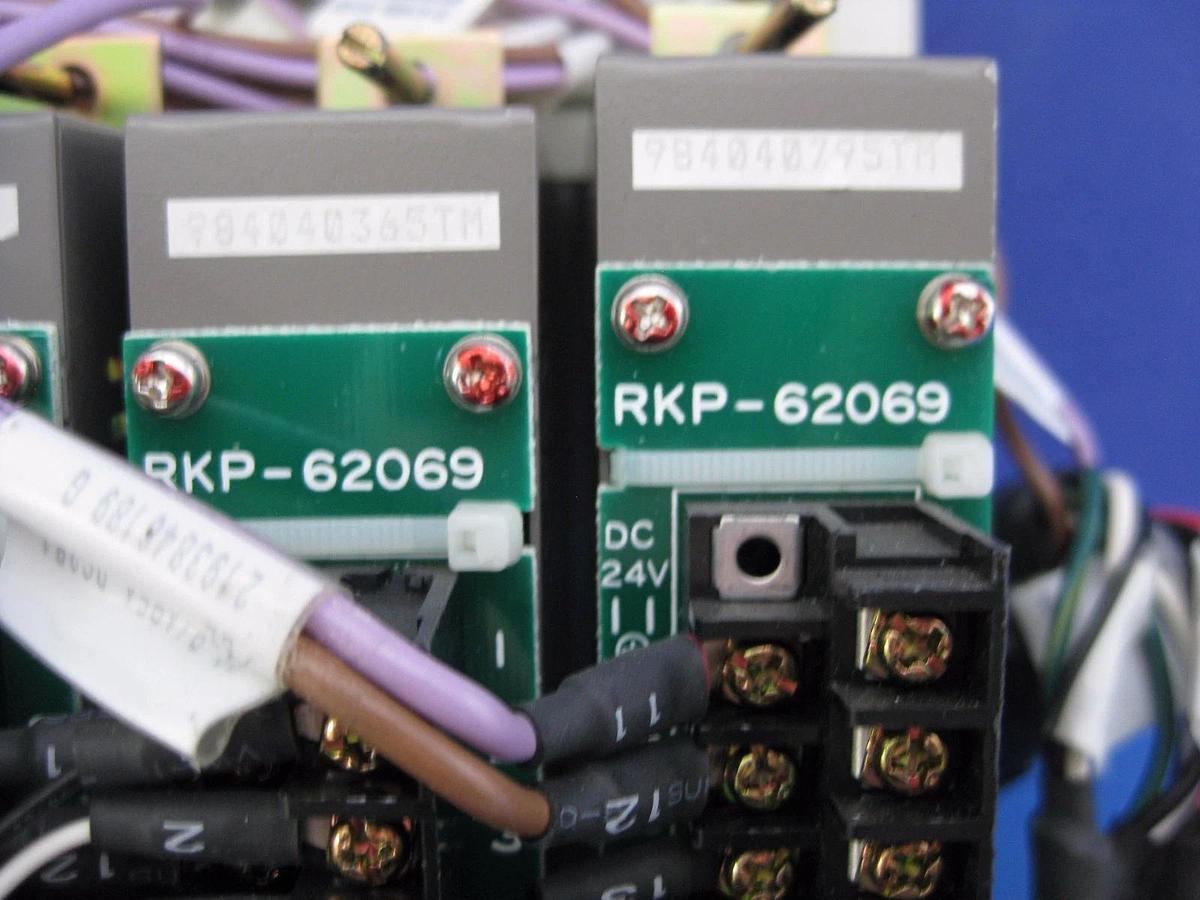 Used TEL Riken Keiki H2 Gas Box Exhaust Monitor Assy w/ Buzzer and Detectors Used