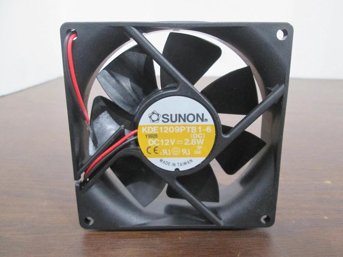 Sunon, KDE1209PTB1-6, Axial Fan, DC12V-2.8W, New