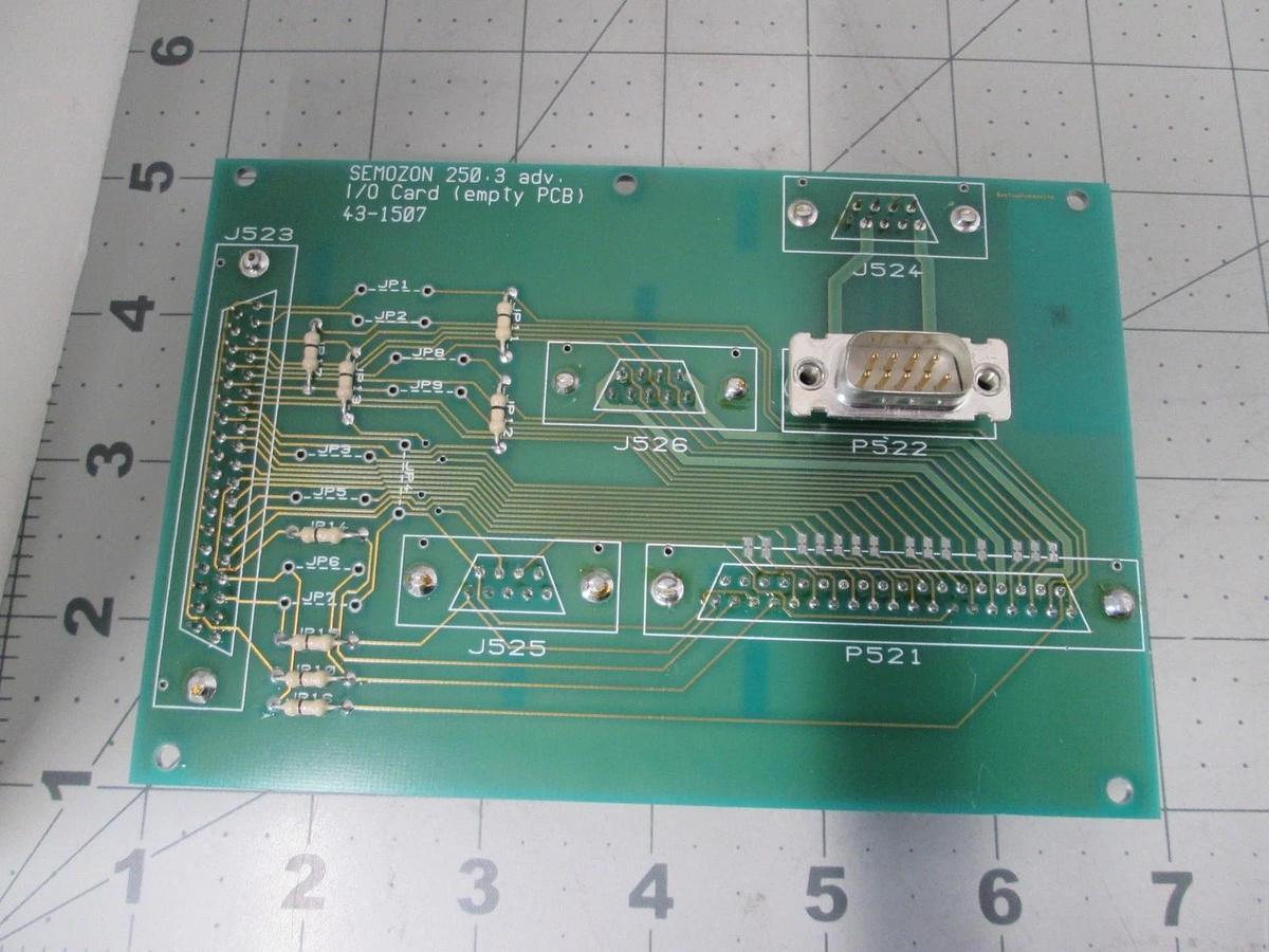 Sorbios, 33-1507, I/O Card, Semozon, 250.3ADV PCB Assy, New