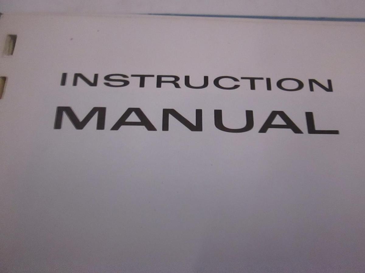 Used Tectronix Type 280 Trigger Countdown Instruction Manual, Used