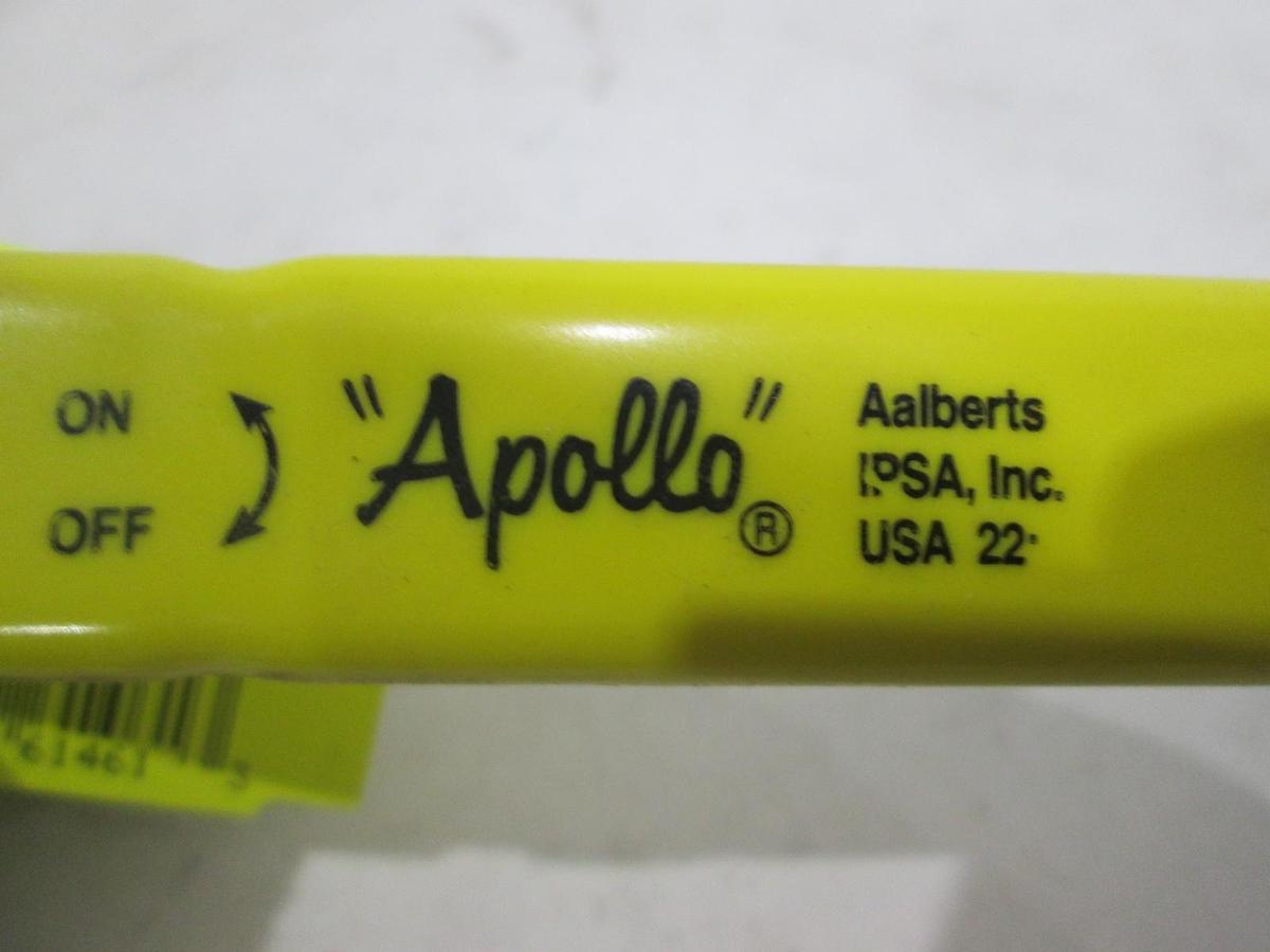 Apollo, 1/2" Gate Valve, 1000 CWP, CF8M, New