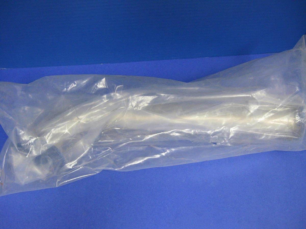 Used Stainless Steel 45° Elbow Vacuum Fitting 15" x 3", NW50 Flanges, NEW