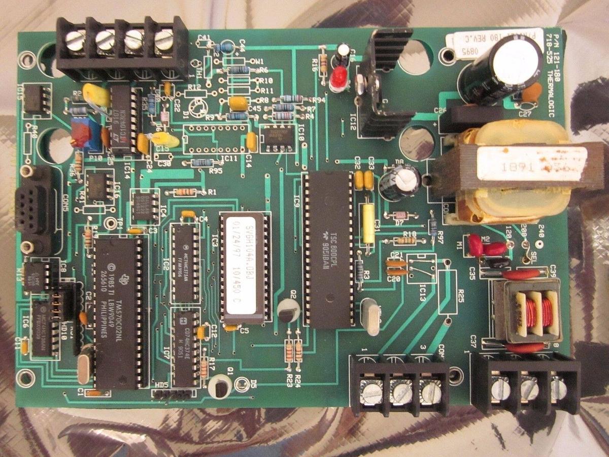 Used Silicon Valley Group SVG 121-180 Thermalogic Temp Control PCB, RA2011-08, Rfb