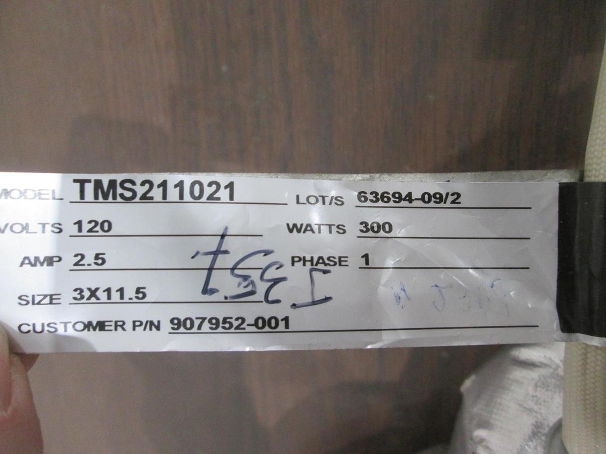 Used SVG, TMS211021, Heater Jacket, 300W, 1 Phase, 2.5A, 120V, Used