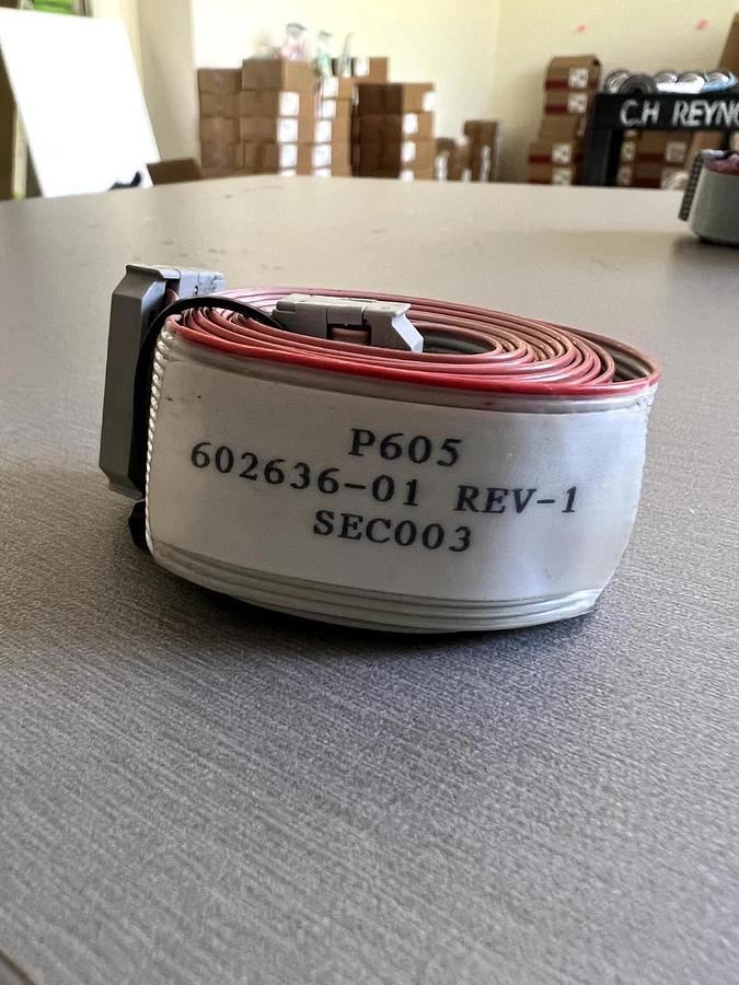 Used SVG VTR Ribbon Cable P605 602636-01 REV-1 SEC003