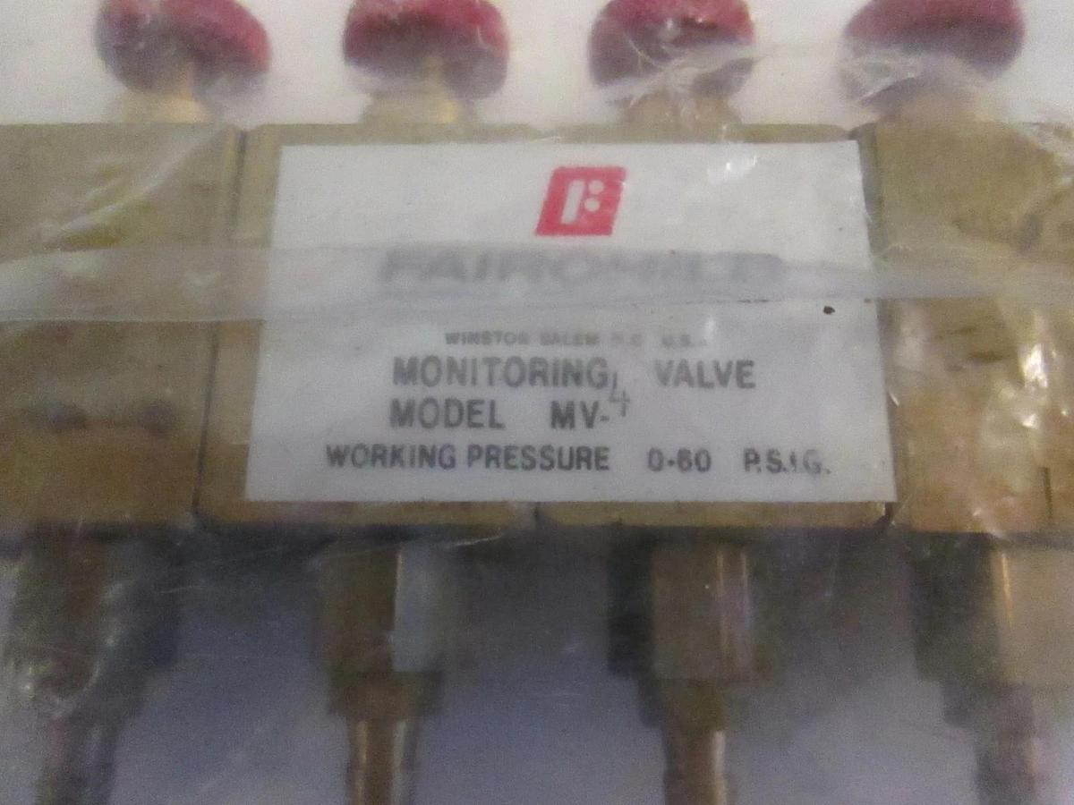 Used Fairchild Monitoring Valve MV-4, 0-60 PSIG, New