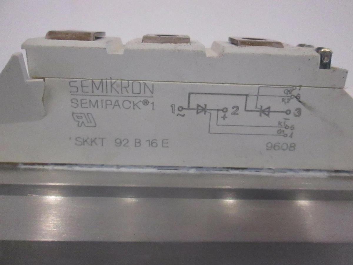 Used Semikron, SKKT 92 B 16 E, Power Supply Module, Used