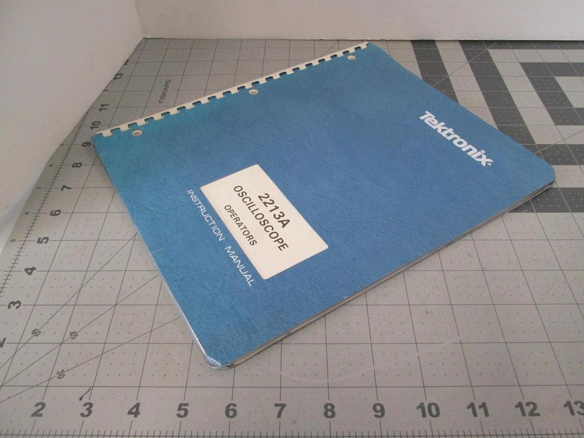 Used Tektronix, 2213A, Oscilloscope Operators, Instruction Manual, Used