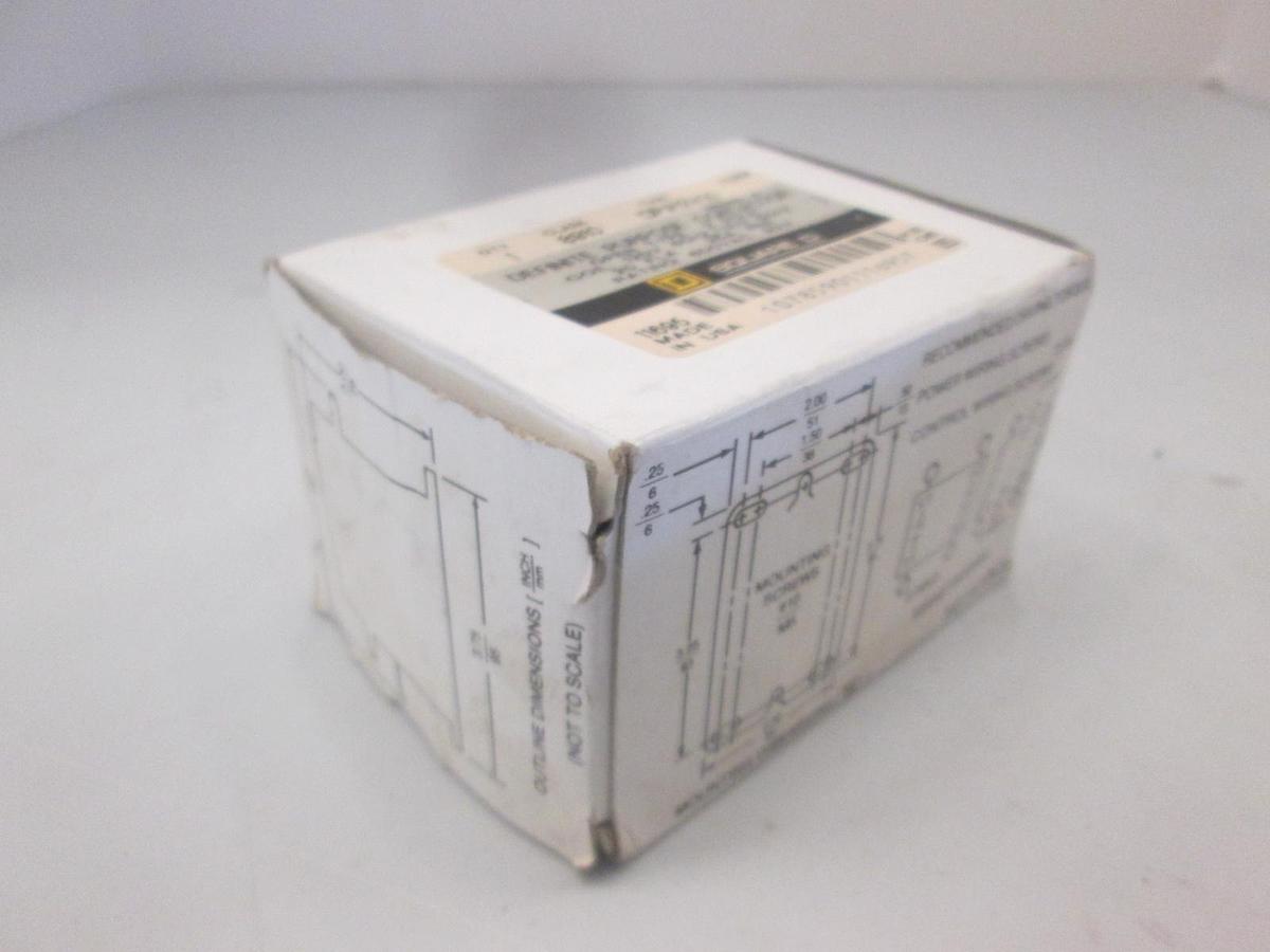 Square D, DPA12V02, Definite Purpose Contaactor, 2 Pole, New