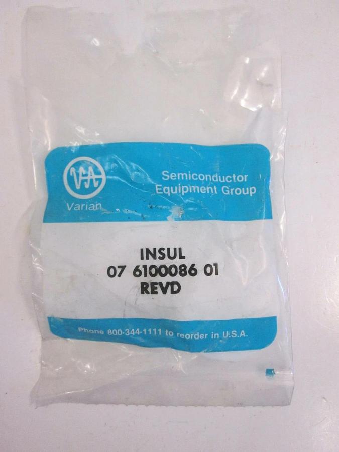 Varian Insul, 07 6100086 01 Rev D, New Lot of 2