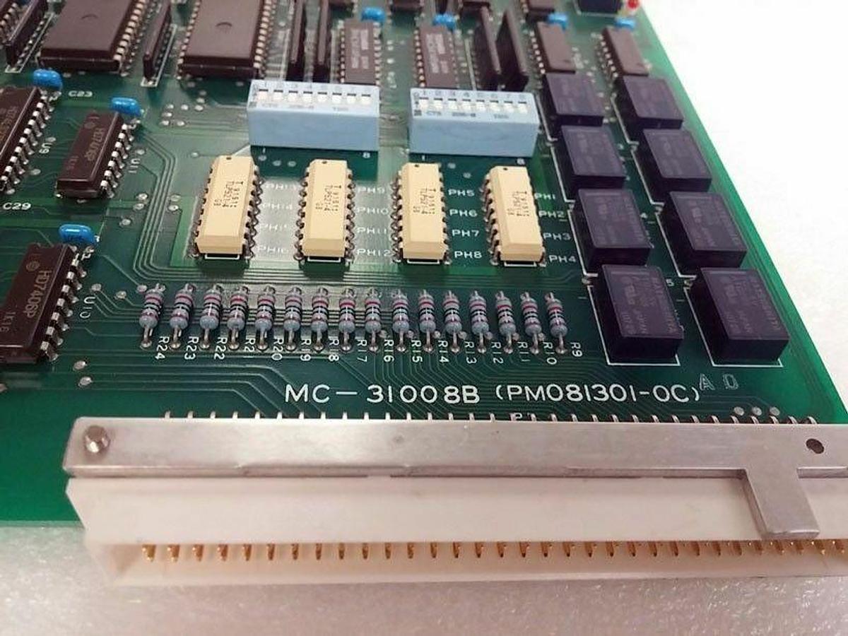 Used TEL Tokyo Electron MC-31008B PCB Assy for Model-340CX M340-CVD Gas Control Unit