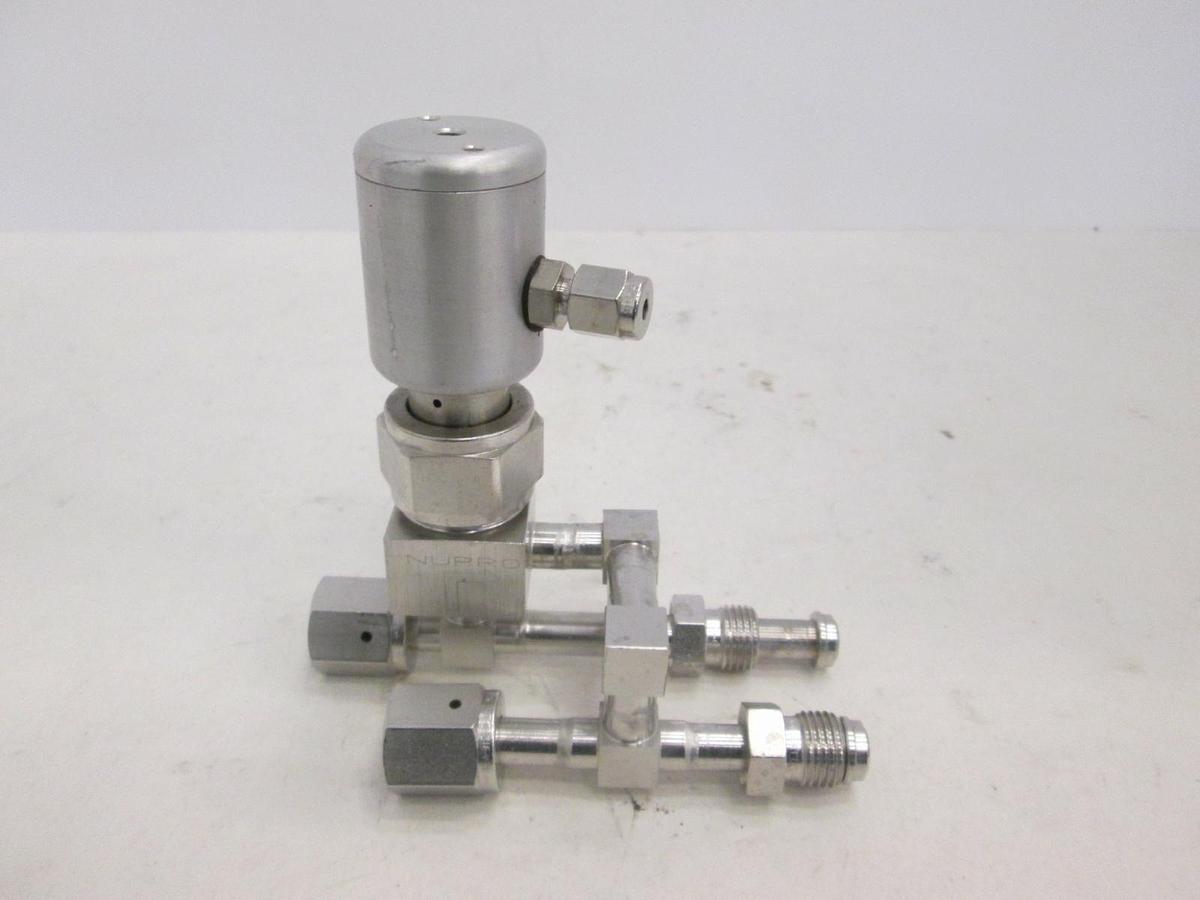 Used Nupro, High Purity Pressure Valve, SS-BNVTW4-A-C, Used