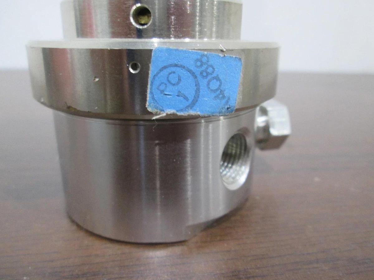 Used Tescom, 64-3061-A422-002, 4 Port Regulator, 50 PSIG Max Outlet, Used