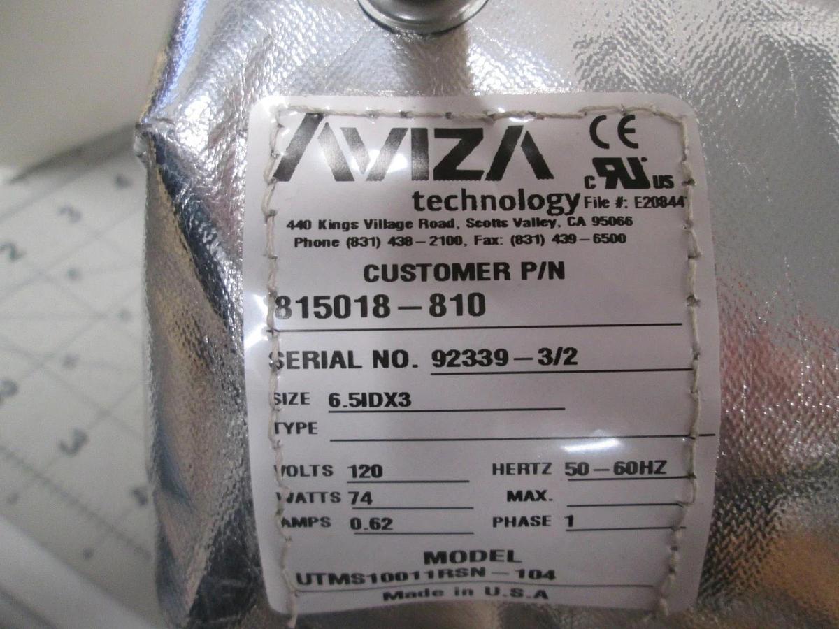 BH Thermal, UTMS10011RSN-104, Heater Jacket for Butterfly Valve, New