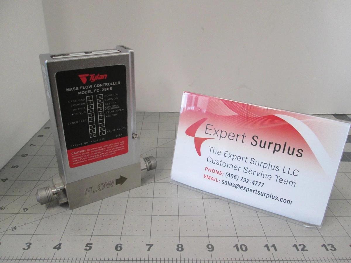 Tylan, FC-280SAV, O2, 10 SLPM, Mass Flow Controller, New