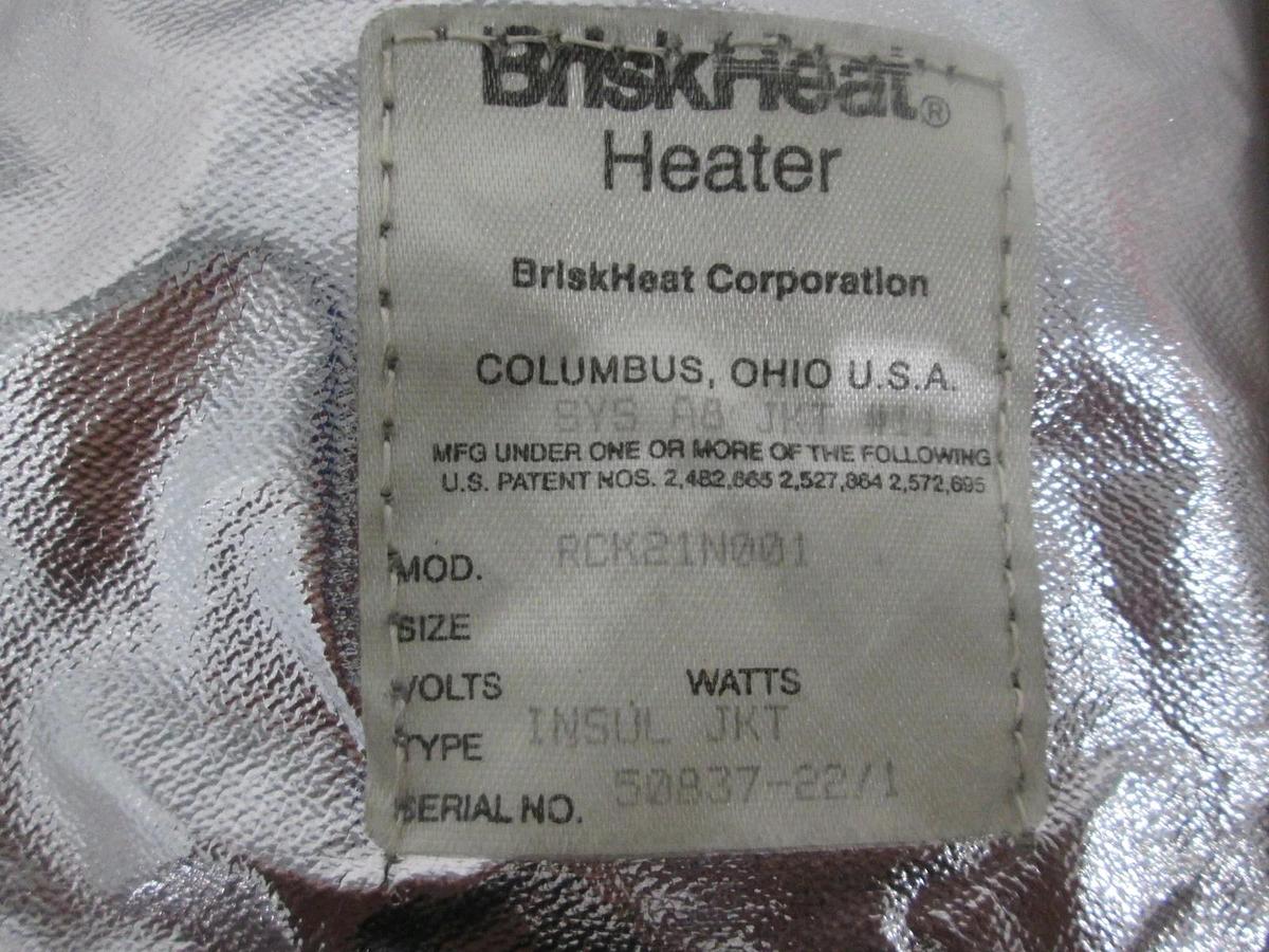 Used BriskHeat, RCK21N001, Insulator Jacket, Used