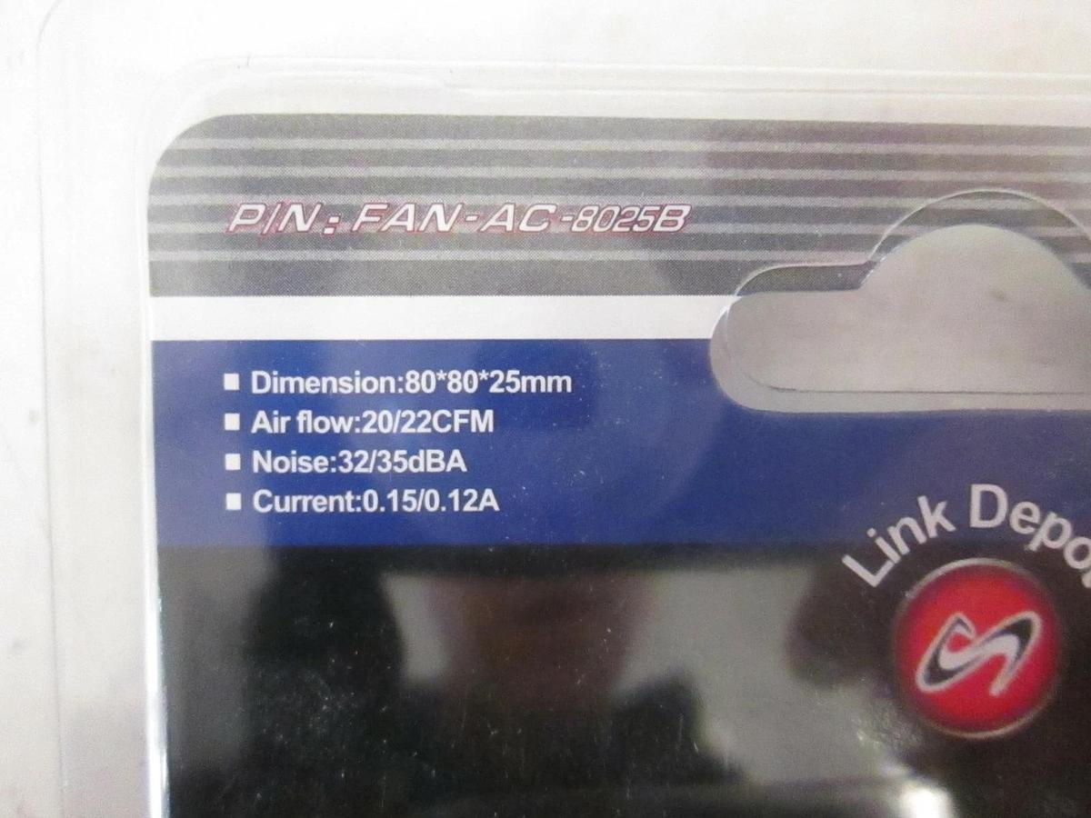 Used Link Depot, Fan-AC-8025B, NIB