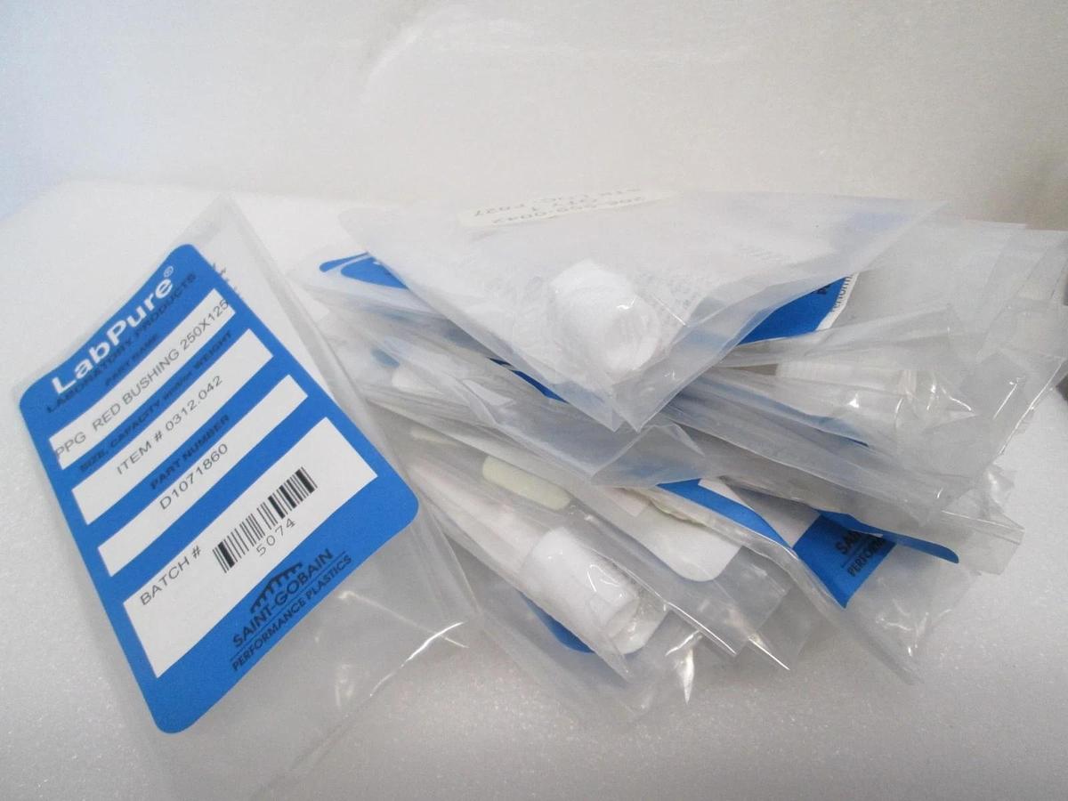 Saint-Gobain, PPG White Bushing 250x125, 206-999-0042, New, Lot of 15