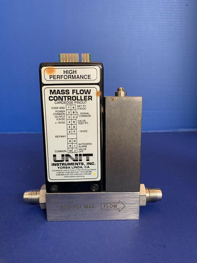Used Unit UFC-1100A Mass Flow Controller MFC, O2, 1 SLM, Used