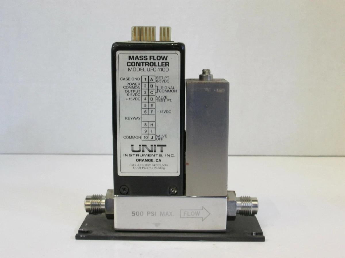 Refurbished Unit UFC-1100 Mass Flow Controller, HCL, 300 SCCM