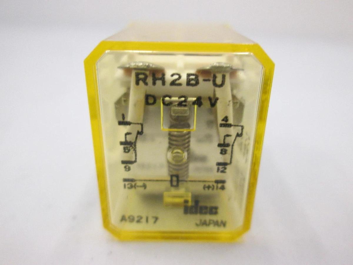 Used Idec, RH2B-U, Relay, DC24V, Used