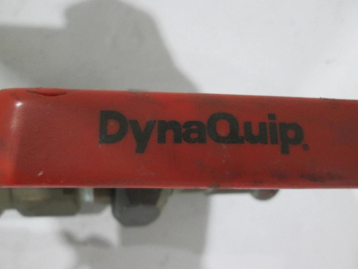 Used Nibco, DynaQuip, 600 CWP, PN40, 1" Bronze Ball Valve, Used