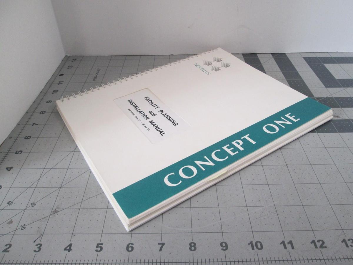 Used Novellus, Facility Planning and Installation Manual, NTP 02-008, Used