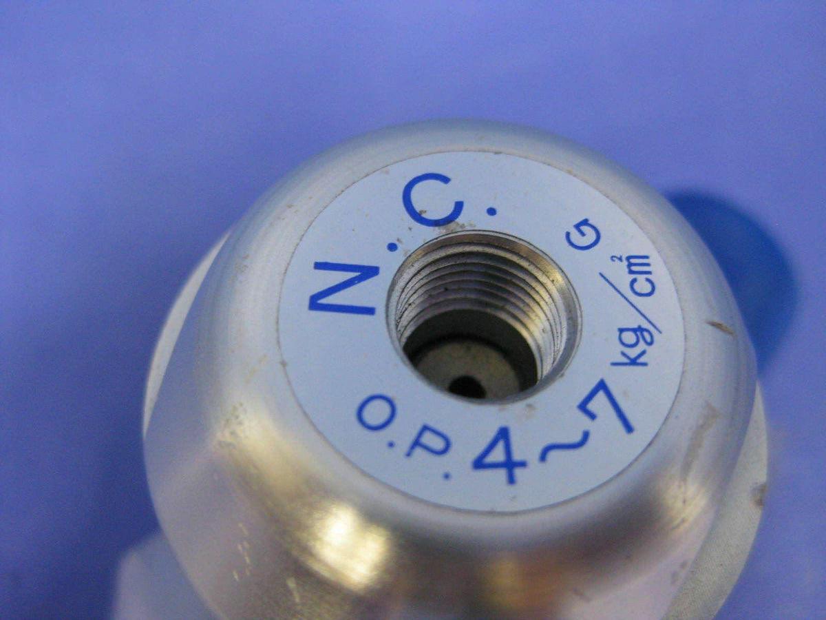 Used Benkan SCV PCTFE-Seat Pneumatic Valve, N.C., 10K-1/4", Used
