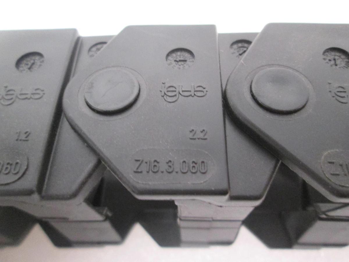 Used Igus, Z16.3.060 (12 Pieces), 117.3.1PZ (1 Piece), Energy Chain System, Used
