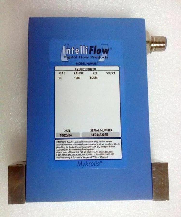 Used Mykrolis Device Net MFC, Intelliflow, FZEGD100G200, Gas Type CO, 1000 SCCM, Used