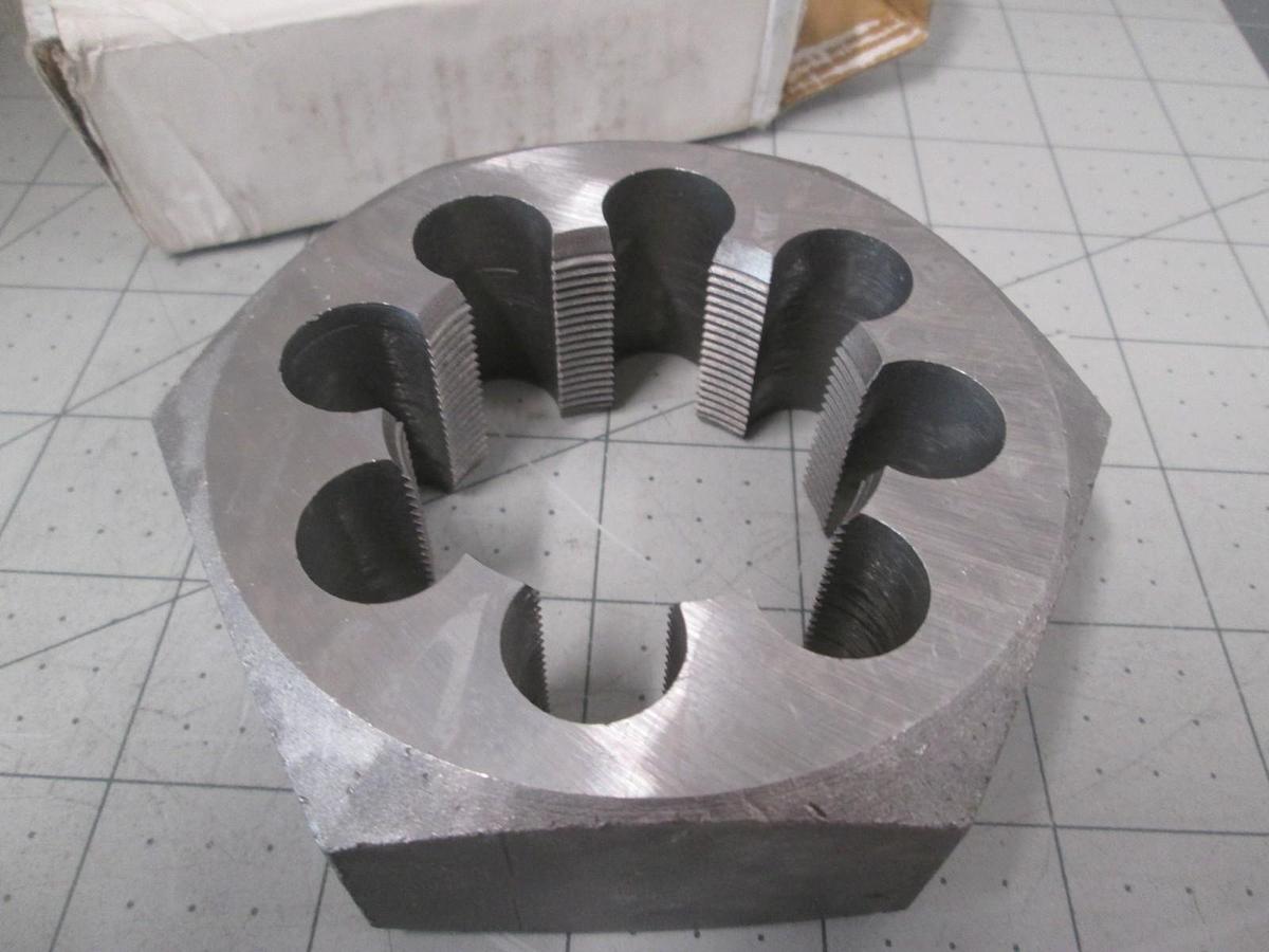 Drill America, DWTSMH50X1.5, Special Thread Metric Hex Die, New